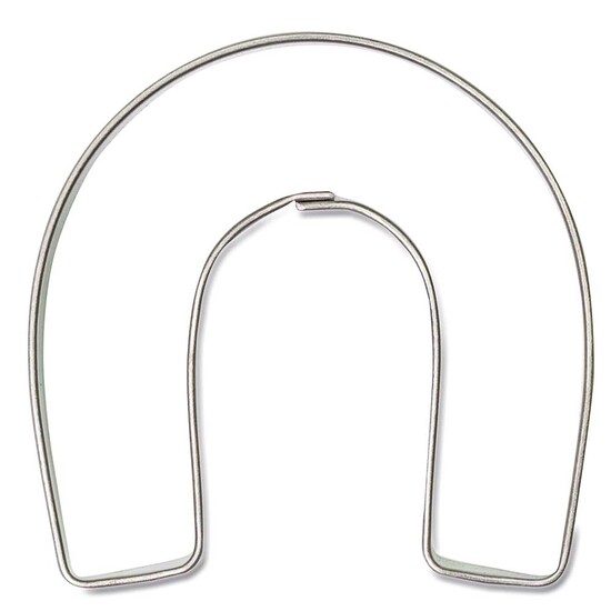 Backförmchen Single-Pack - Weihnachten - Hufeisen 4/0-c