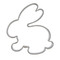 Backförmchen Single-Pack - Ostern - Hase 2 4/4-c
