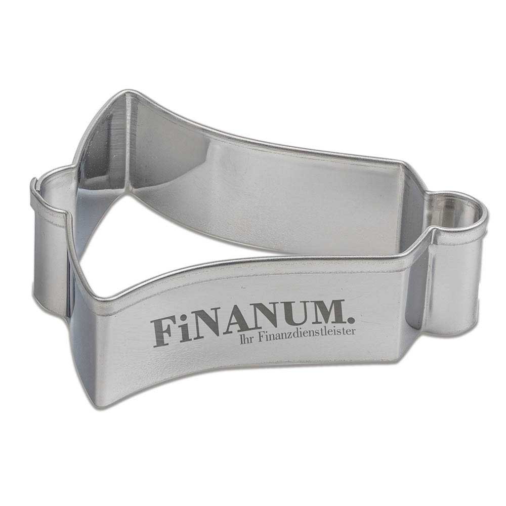 Backförmchen Single-Pack - Weihnachten - Glocke 4/4-c, Lasergravur