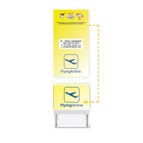 Stempelautomat "Printer Line Uni" - Printer 20 - mit Digitaldruck