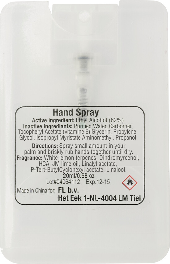 Handsprayin PET-Gefäß Elliott