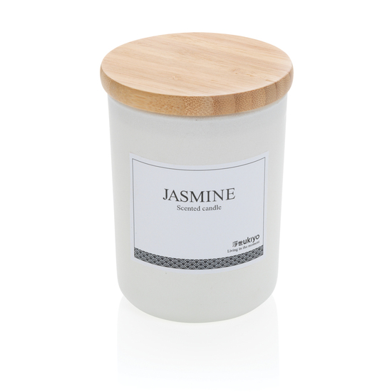 Ukiyo Deluxe parfümierte Kerze mit Bambusdeckel
