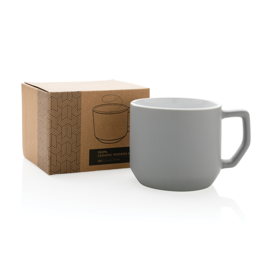 Moderne Keramiktasse, 350ml