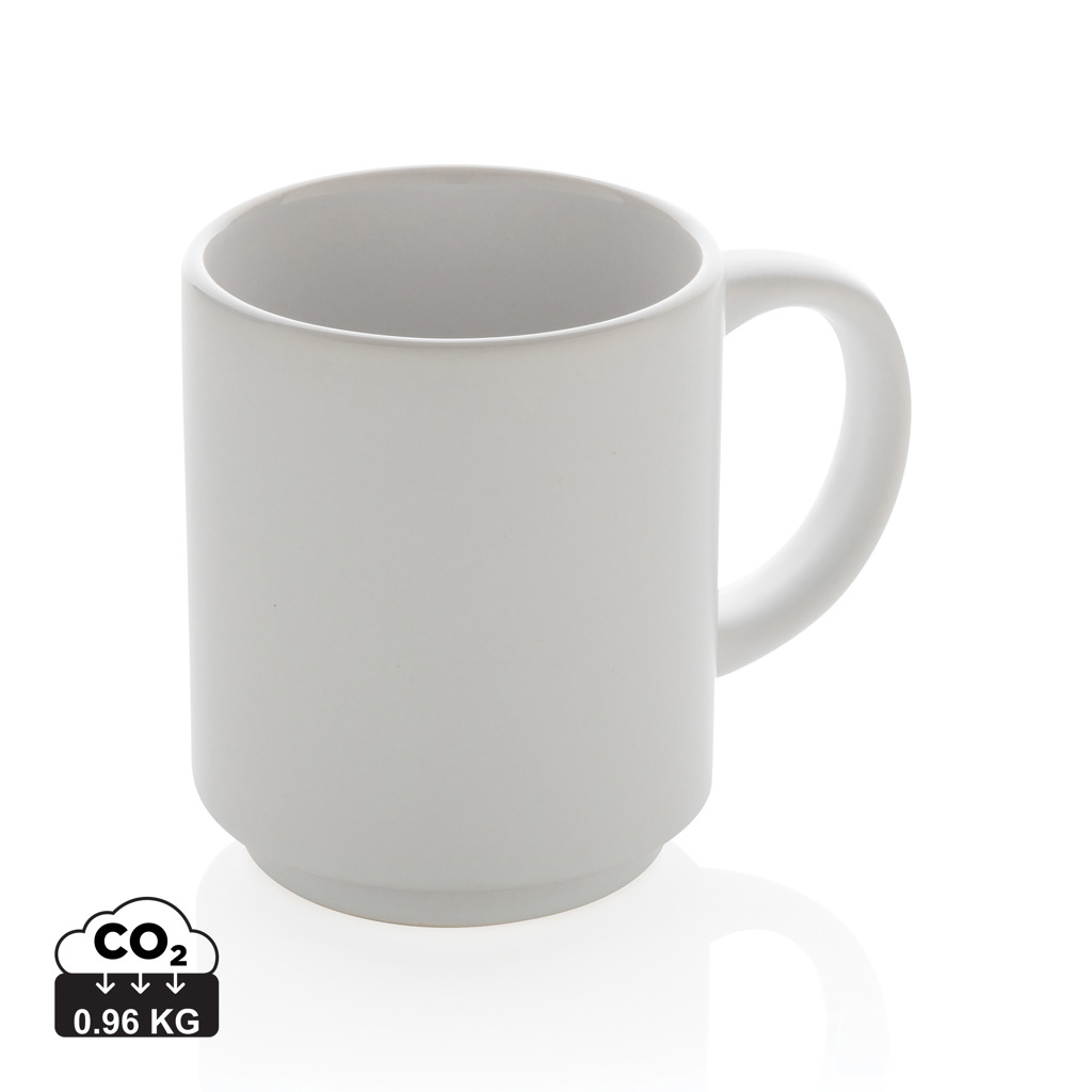 Stapelbare Keramiktasse, 180ml