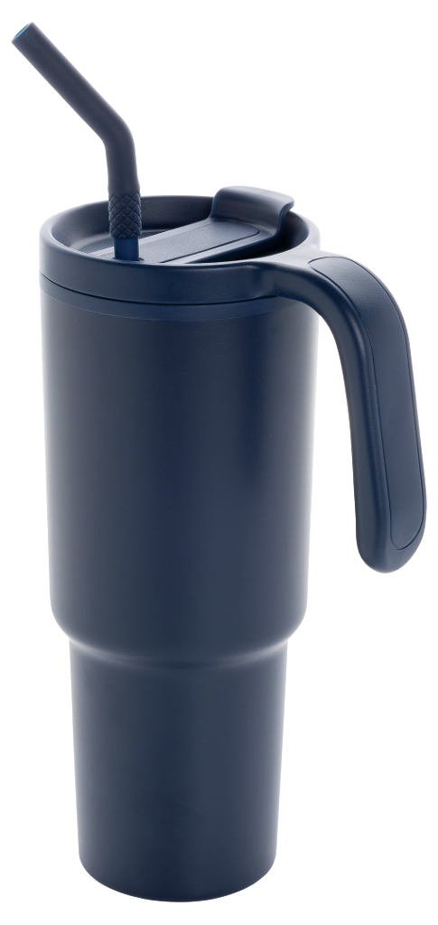 Graphic 360°-Becher aus RCS-zertifiziert recyc. Stahl