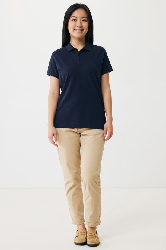 IQONIQ Yosemite Damen Piqué-Poloshirt aus rec. Baumwolle