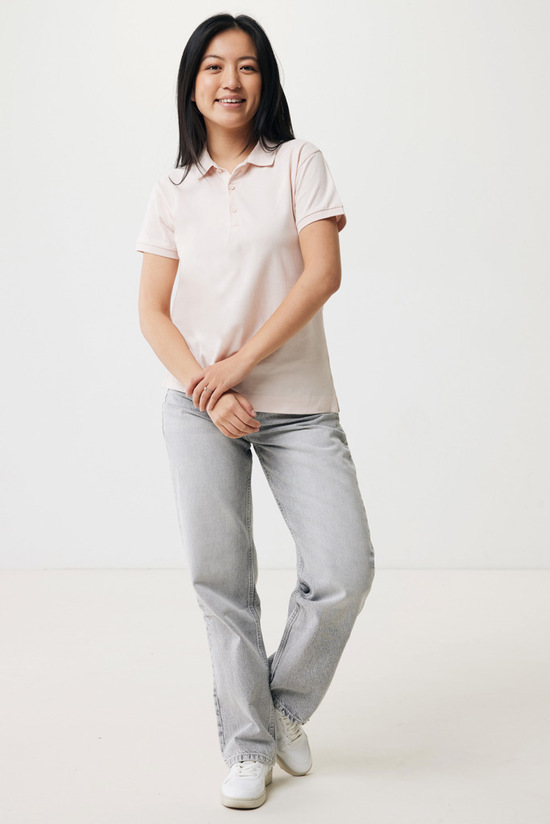 IQONIQ Yosemite Damen Piqué-Poloshirt aus rec. Baumwolle