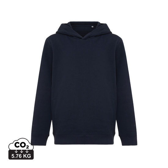 IQONIQ Yengo KidsHoodie mit Seitentaschen aus rec. Baumwolle