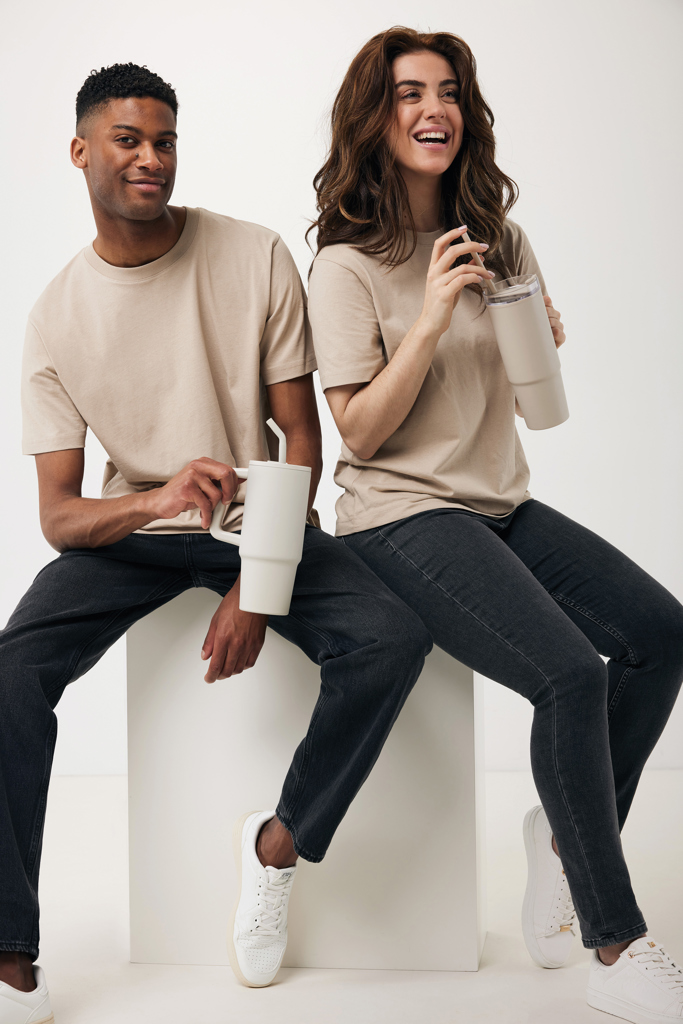 IQONIQ Kakadu relaxed T-Shirt aus recycelter Baumwolle