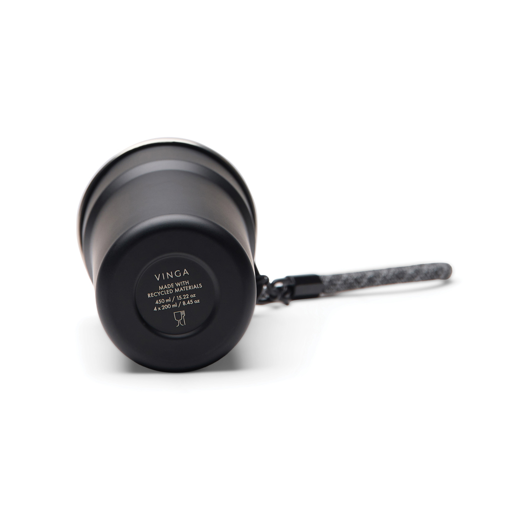 VINGA Parks Becher aus RCS Stainles Steel, 4 Stück, 250ml