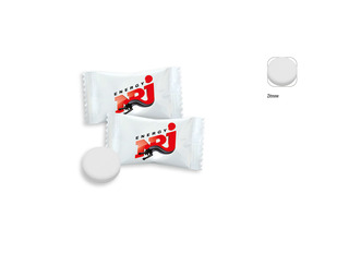 Traubenzucker Rund Flowpack, Inhalt: Traubenzucker Rund Zitrone