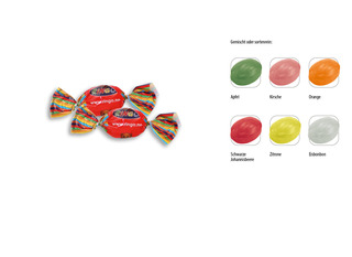 Bonbon Wickler, Inhalt: Bonbon  bunt gemischt