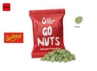 Wasabi Crispers Werbetüte, Inhalt: Wasabi Crispers