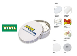 Klick-Dose-75, Inhalt: VIVIL Extra Strong, zuckerfrei (Dose)