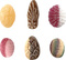 Beutelschachtel mit Weihnachtsbonbons, Inhalt: Bonbon Bratapfel ca. 60 g