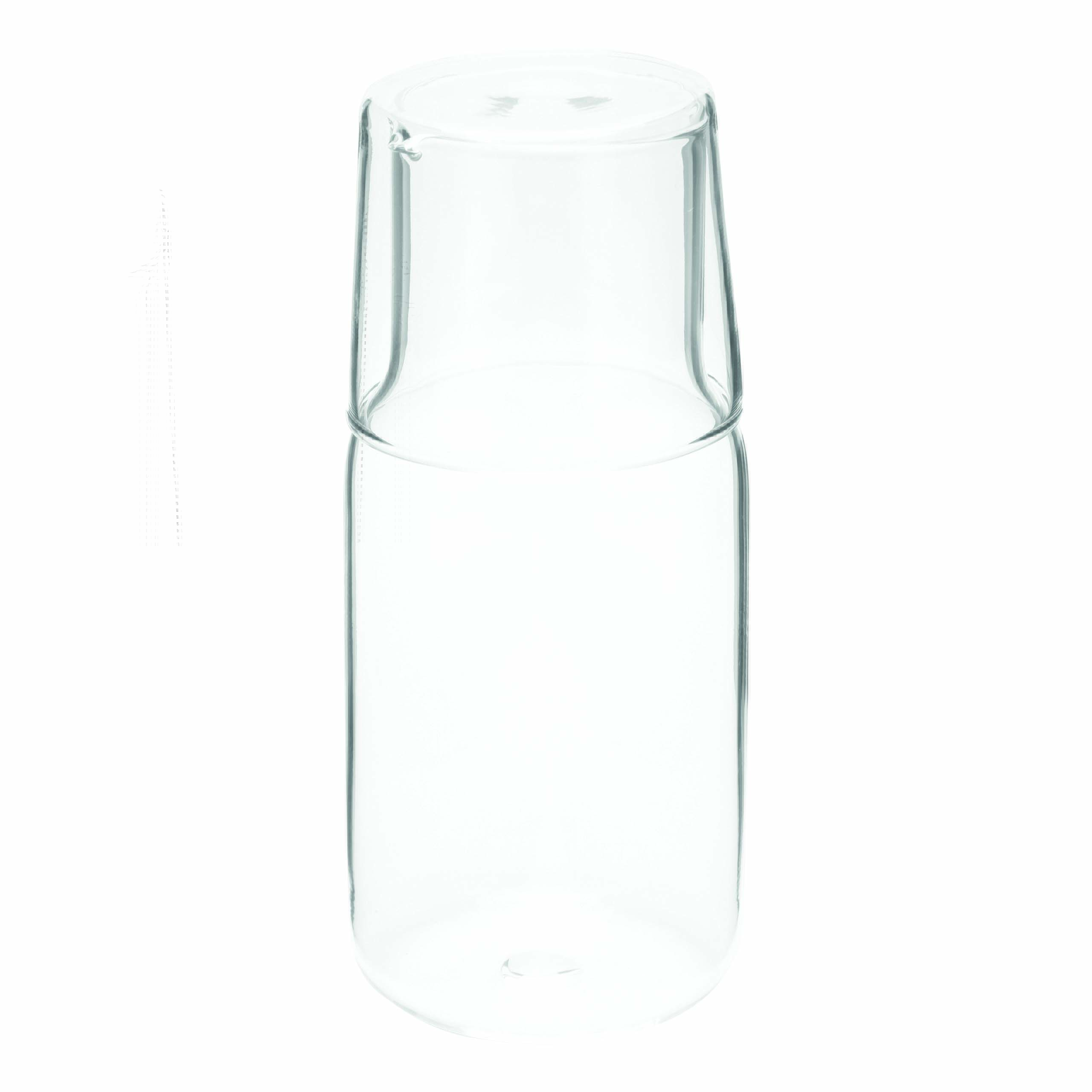 Glas-Karaffe mit Trinkglas CALMY 56-0306038