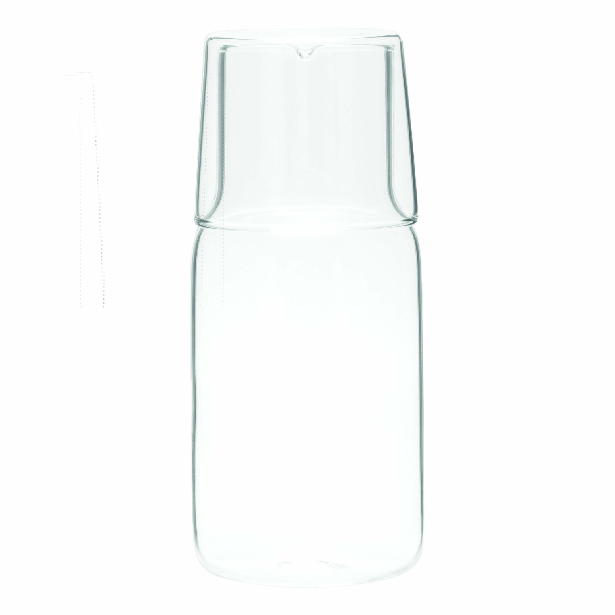 Glas-Karaffe mit Trinkglas CALMY 56-0306038