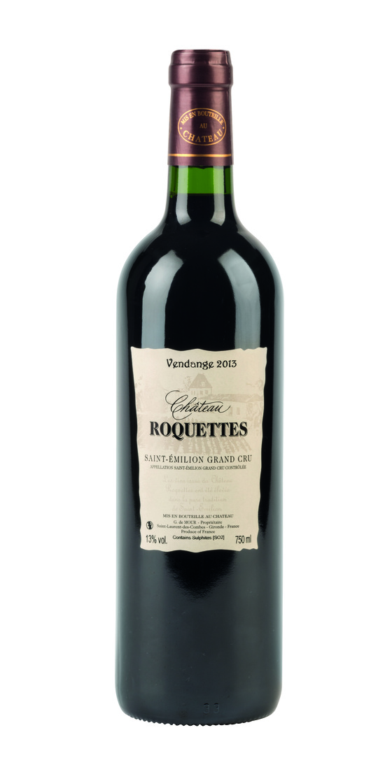 Rotwein CHÂTEAU ROQUETTES – SAINT-ÉMILION 56-1205002