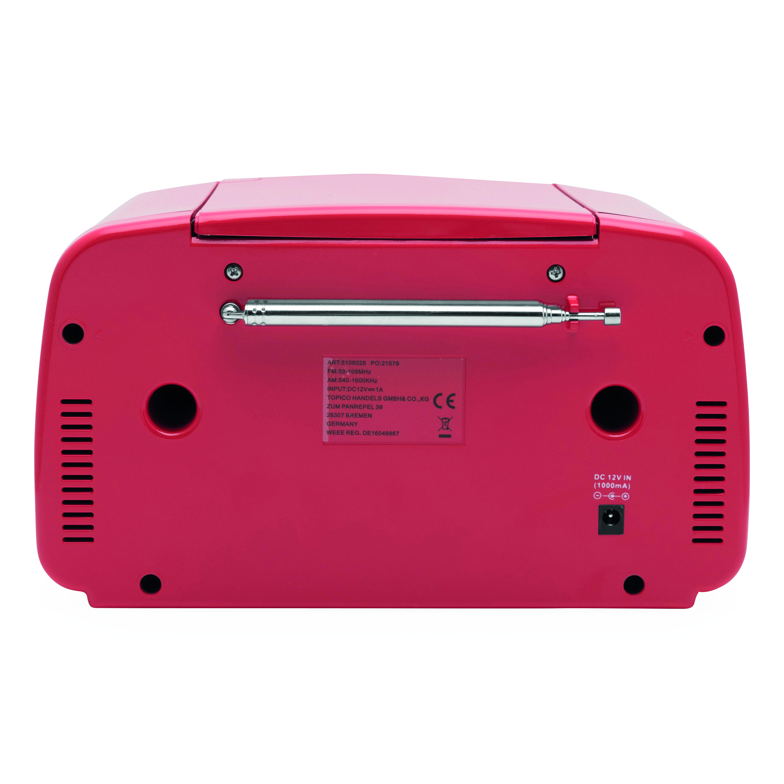 CD-Radiorekorder DINER 58-8106028
