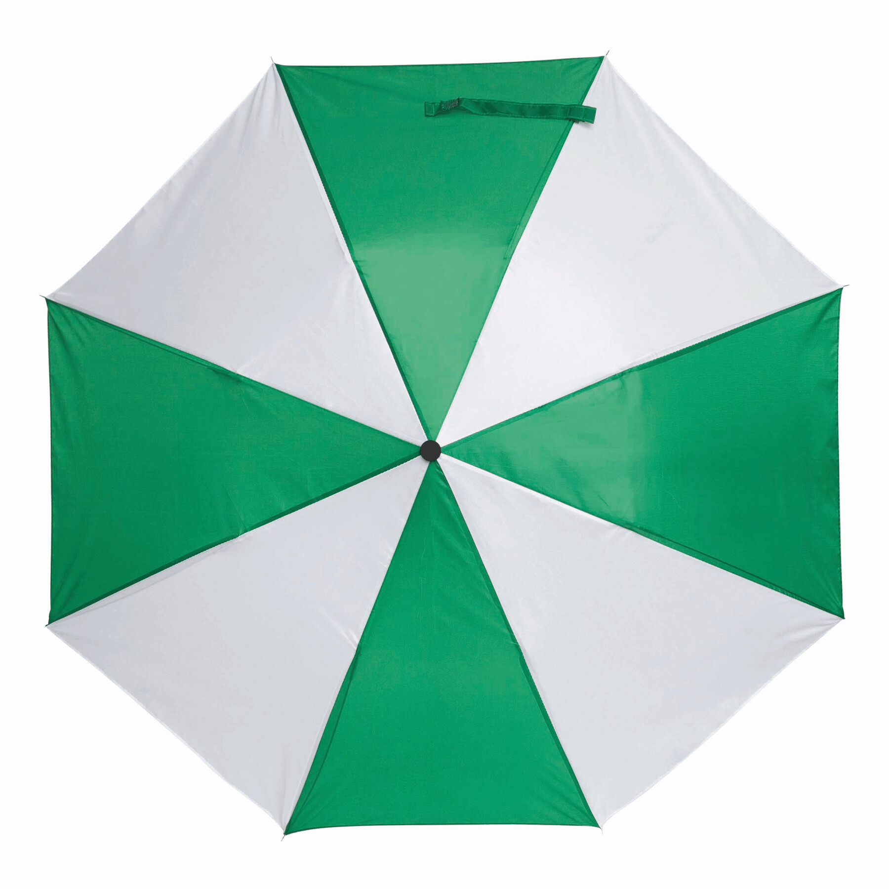 Taschenschirm REGULAR, grün, weiß
