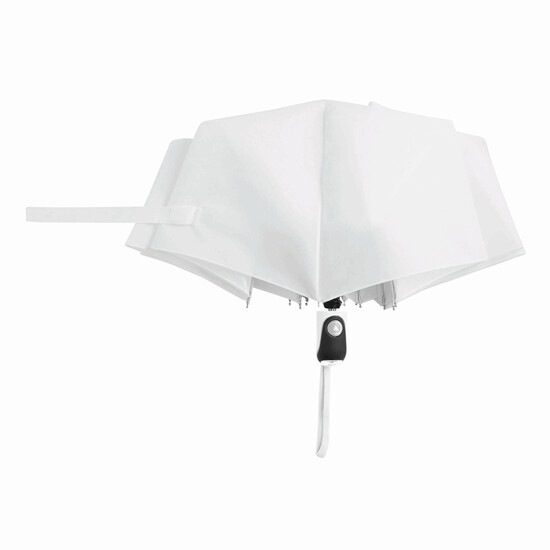 Automatik-Taschenschirm COVER, weiß