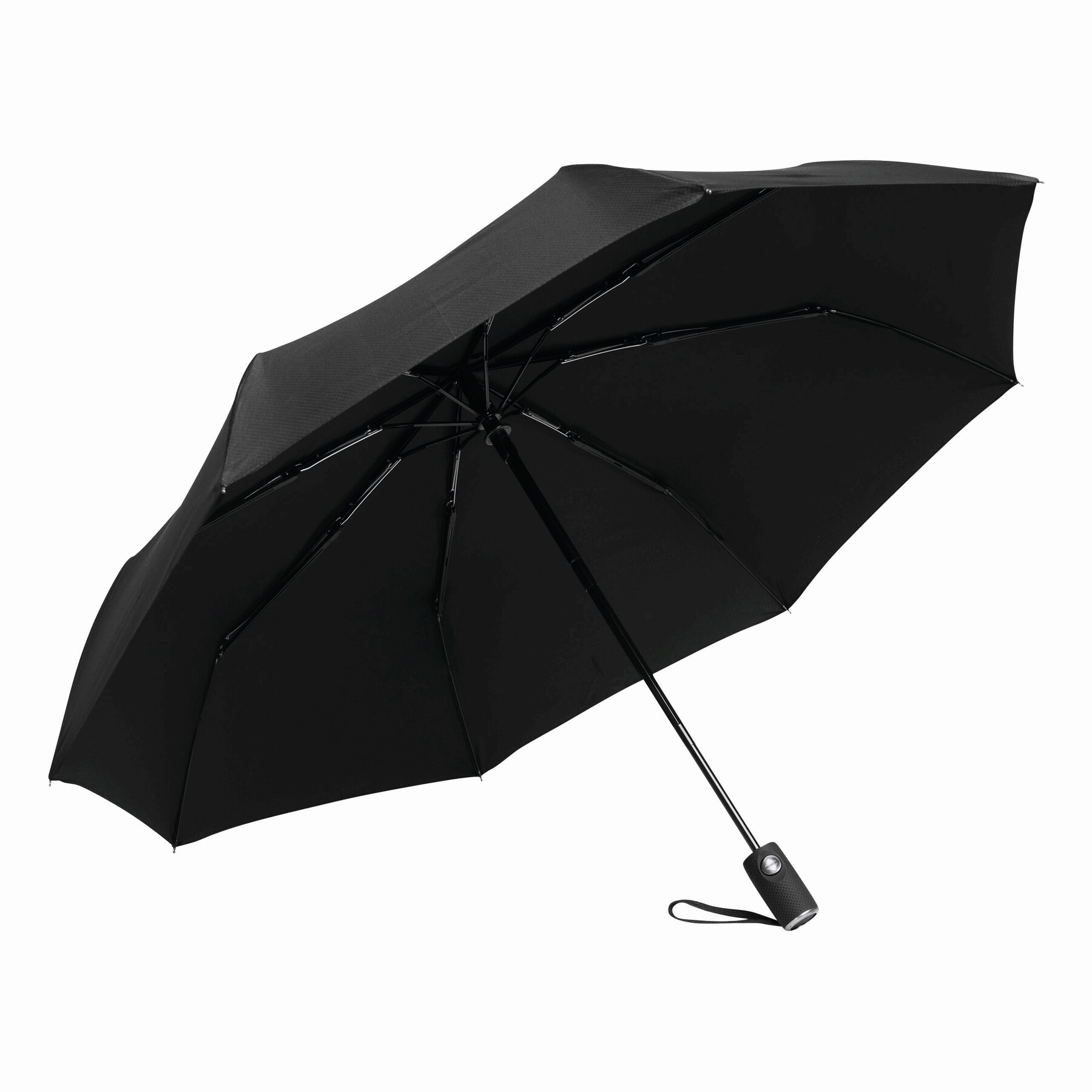Vollautomatischer Windproof-Taschenschirm ORIANA, schwarz