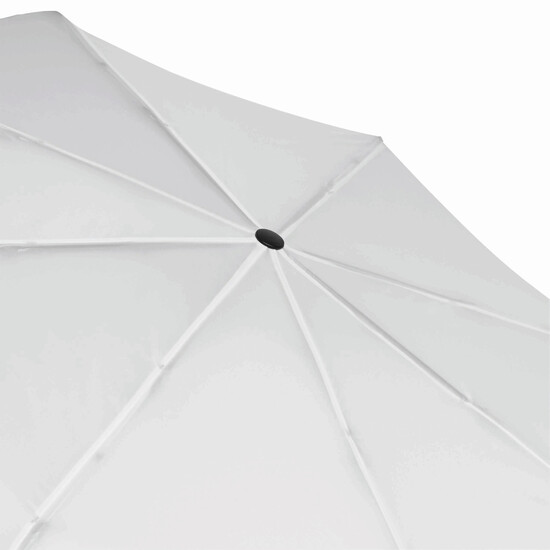 Vollautomatischer Windproof-Taschenschirm PLOPP, weiß