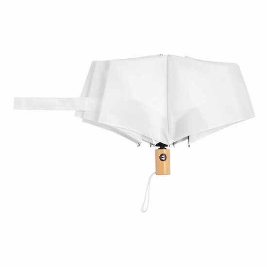 Vollautomatischer Windproof-Taschenschirm CALYPSO, weiß