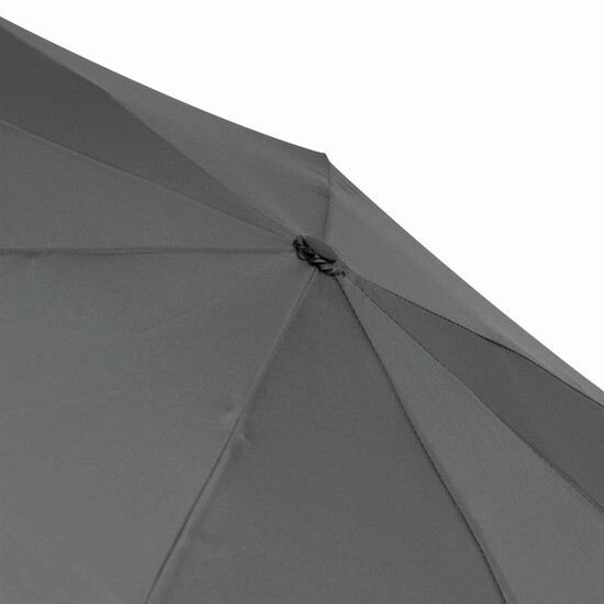 Vollautomatischer Windproof-Taschenschirm CALYPSO, grau