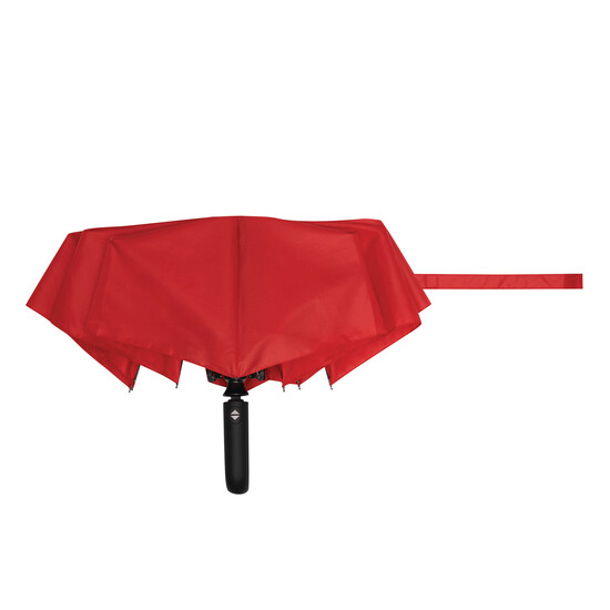 Vollautomatischer Windproof-Taschenschirm SCIROCCO, rot