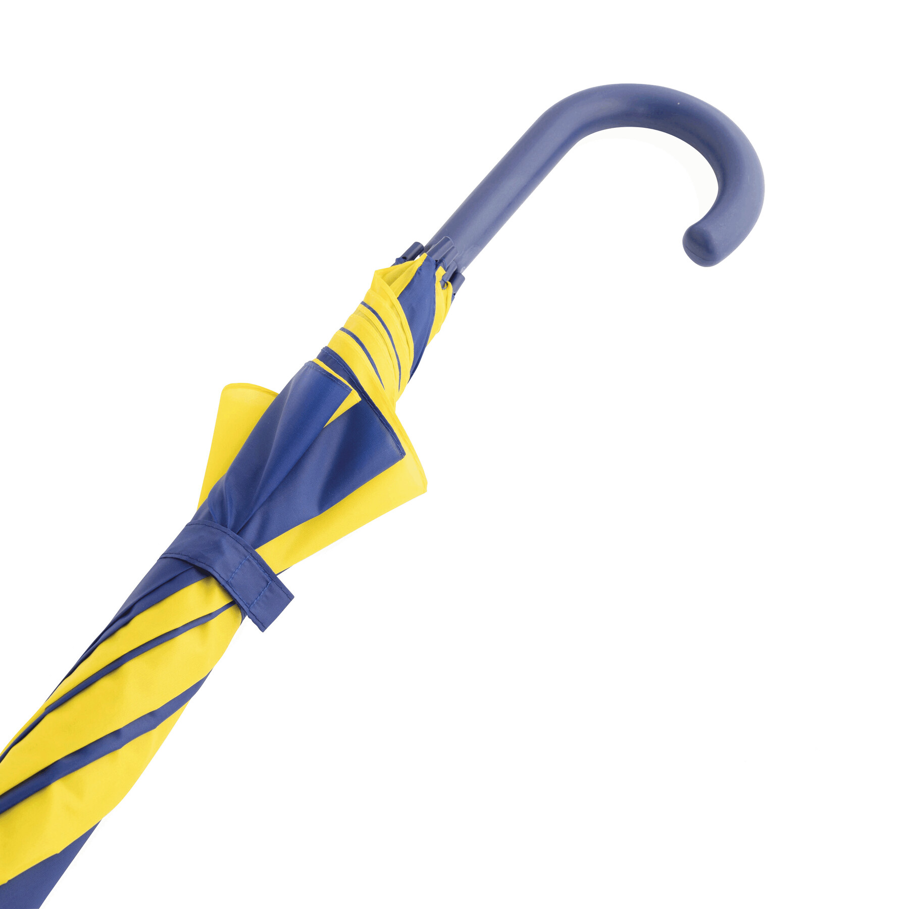 Automatischer Stockschirm DISCO, blau, gelb