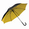 Automatik-Stockschirm DOUBLY, gelb, schwarz