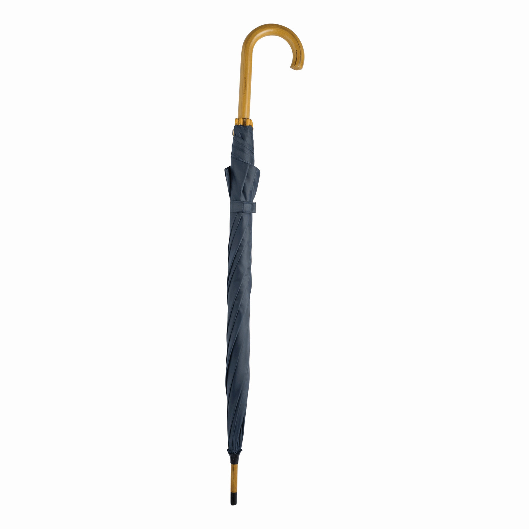 Automatik-Holzstockschirm TANGO, marineblau