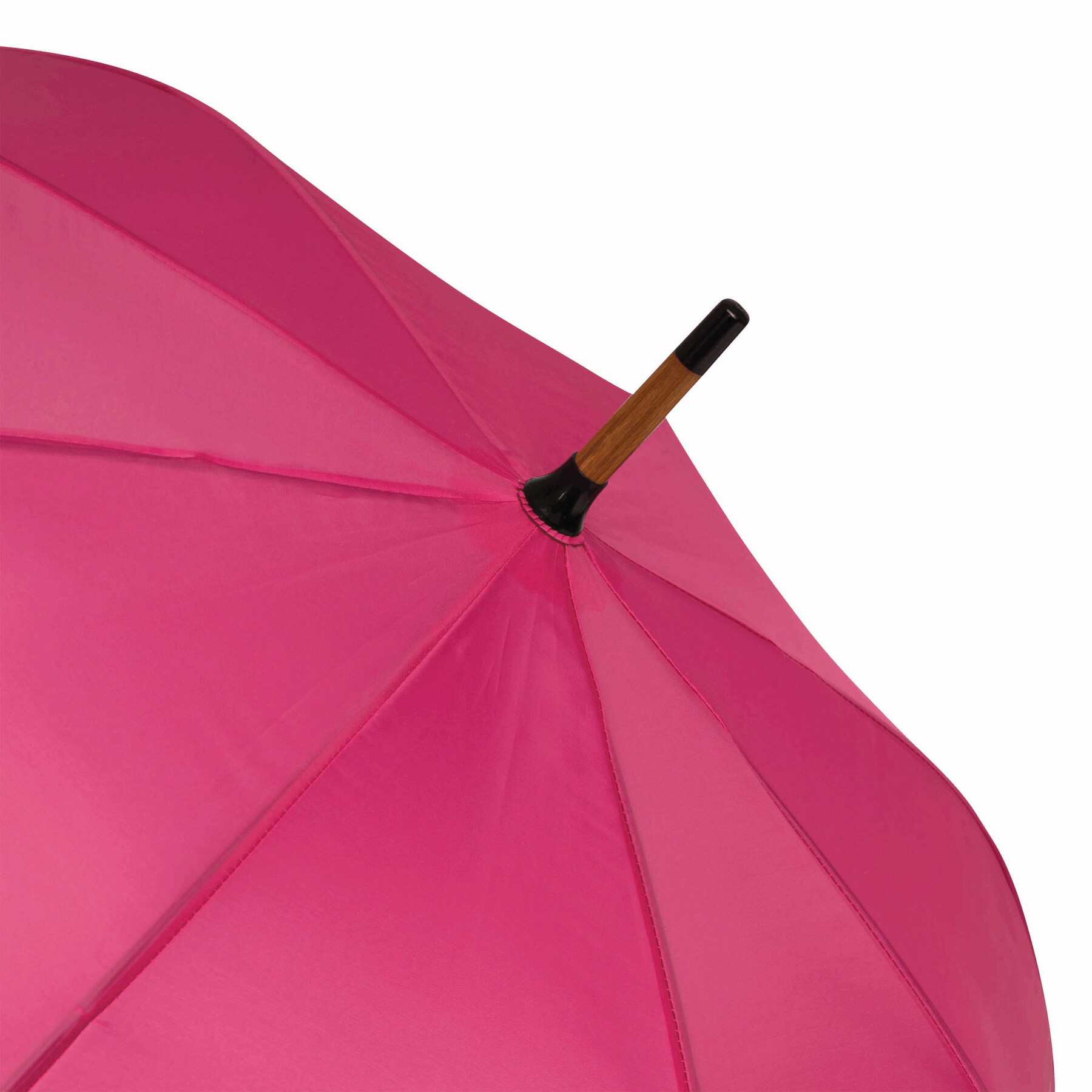 Automatik-Holzstockschirm TANGO, dunkelpink