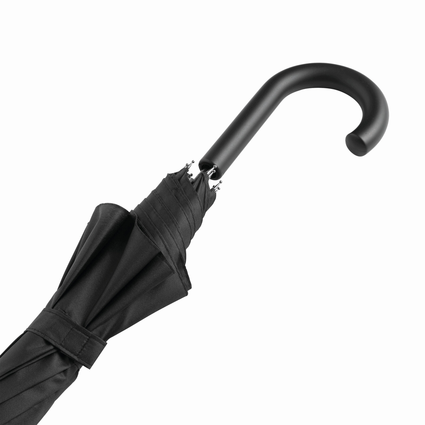 Windproof-Stockschirm WIND, schwarz