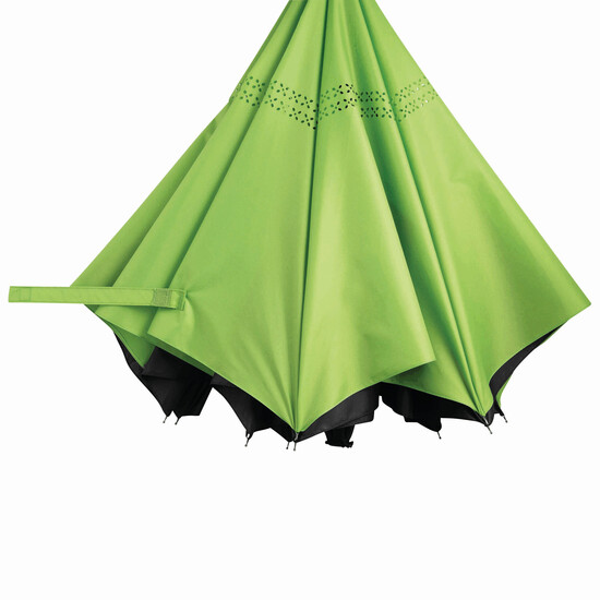 Stockschirm FLIPPED, hellgrün, schwarz
