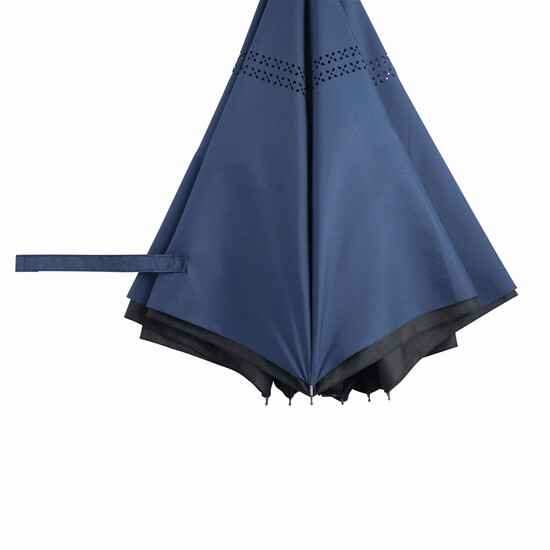 Automatik Stockschirm OPPOSITE, dunkelblau, schwarz