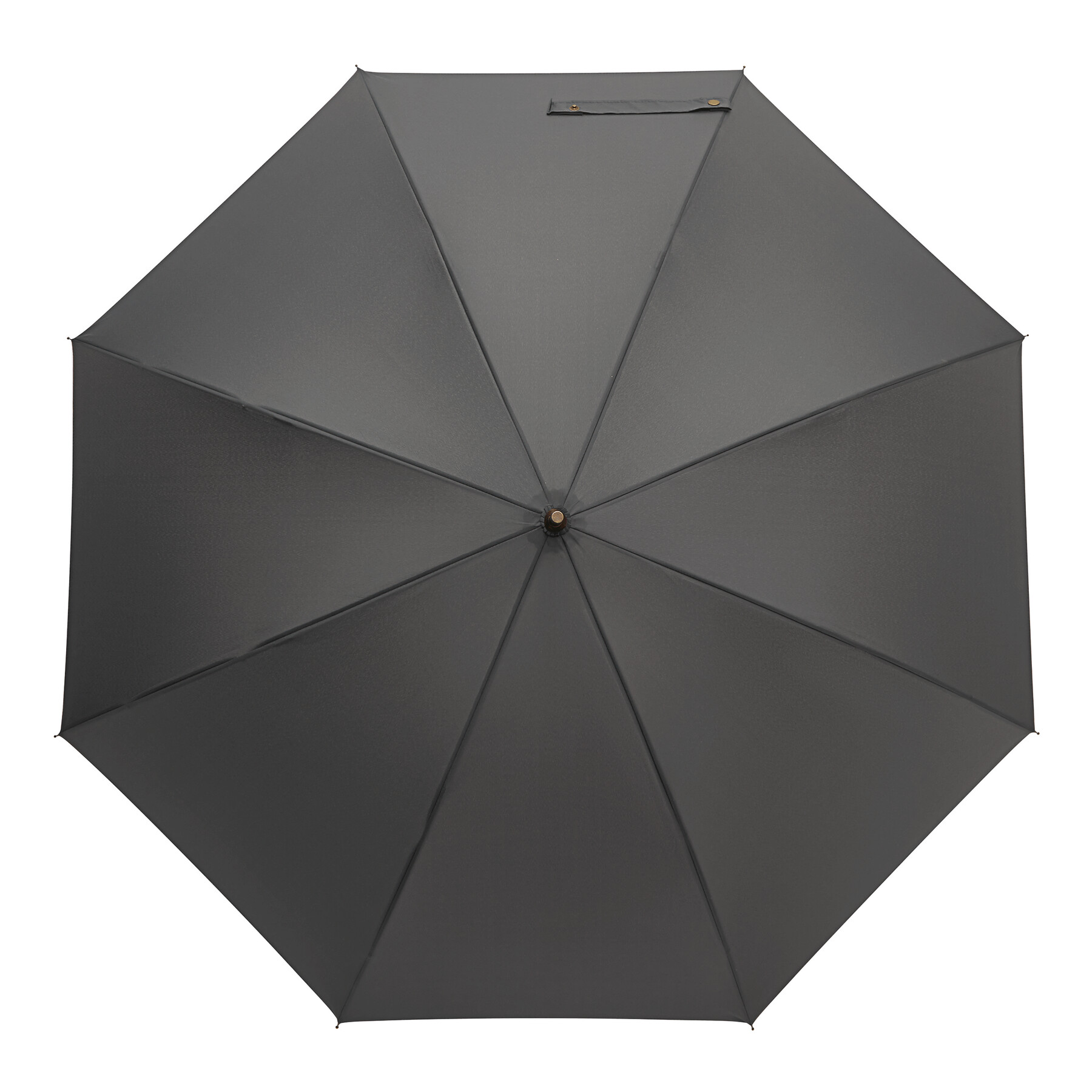 Automatik-Stockschirm POLKA, grau