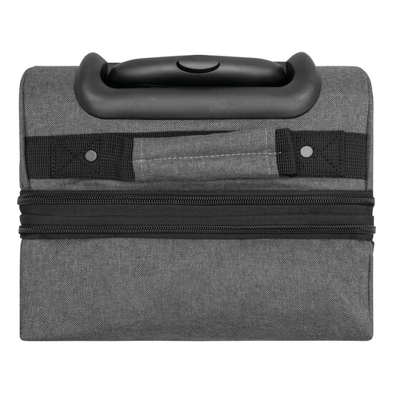 Trolley-Reisetasche VISBY, grau, schwarz