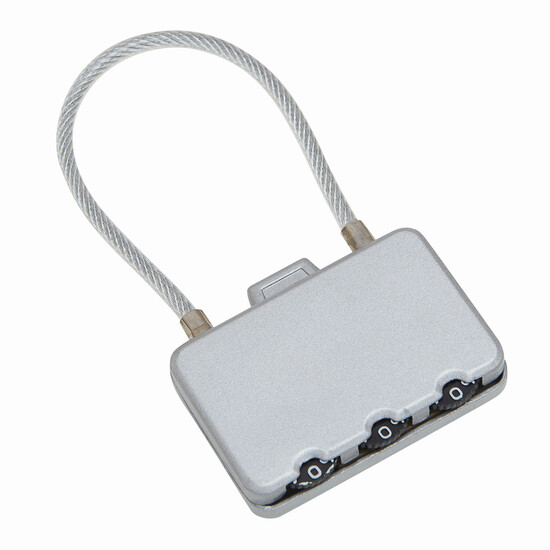 Zahlenschloss CLOSE, silber