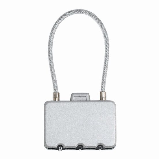 Zahlenschloss CLOSE, silber