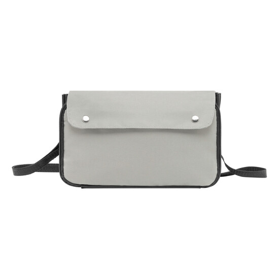 Fahrrad-Lenkertasche BIKE EASY, grau, schwarz