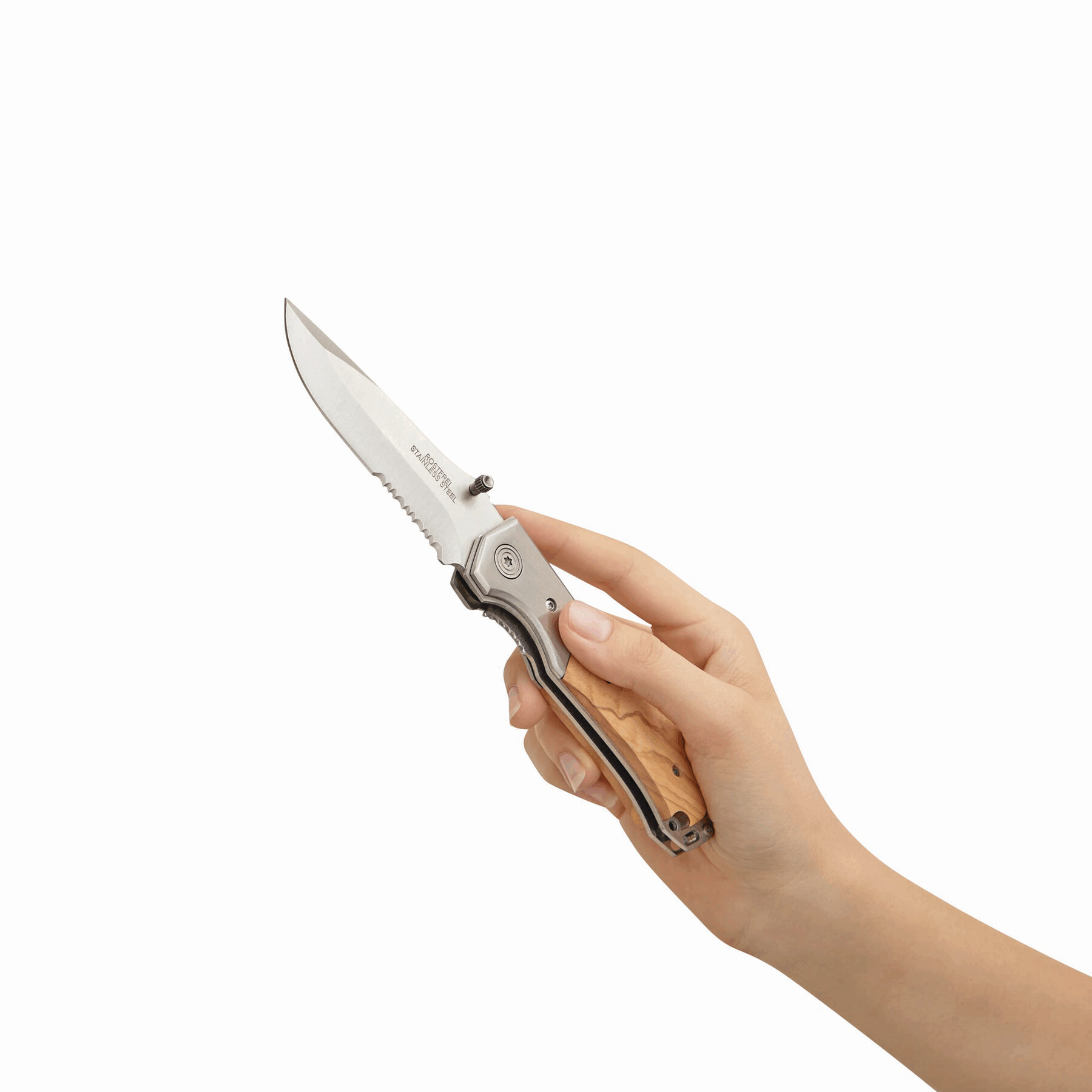 Jagdmesser HUNTER, braun, silber