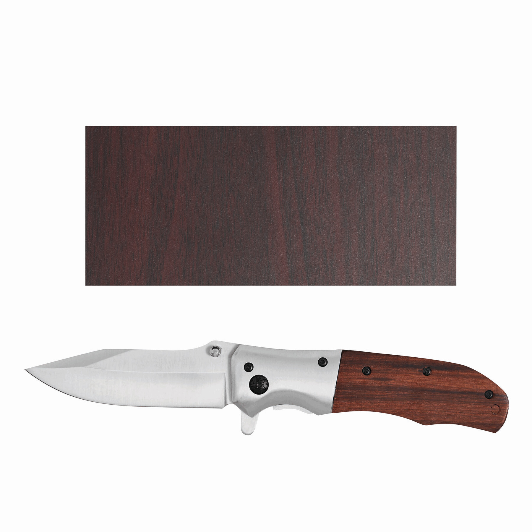 Jagdmesser HUNTSMAN, braun, silber