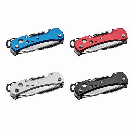 Taschenmesser STRONG HELPER, 12-teilig, blau