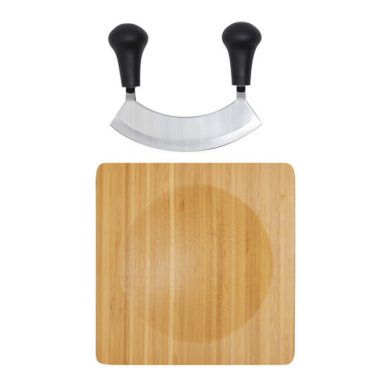 Wiegemesser-Set BUNCH, braun, silber