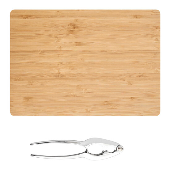 Nussknacker-Set KNACK, braun, silber