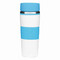 Isolierbecher ARABICA, hellblau, weiß