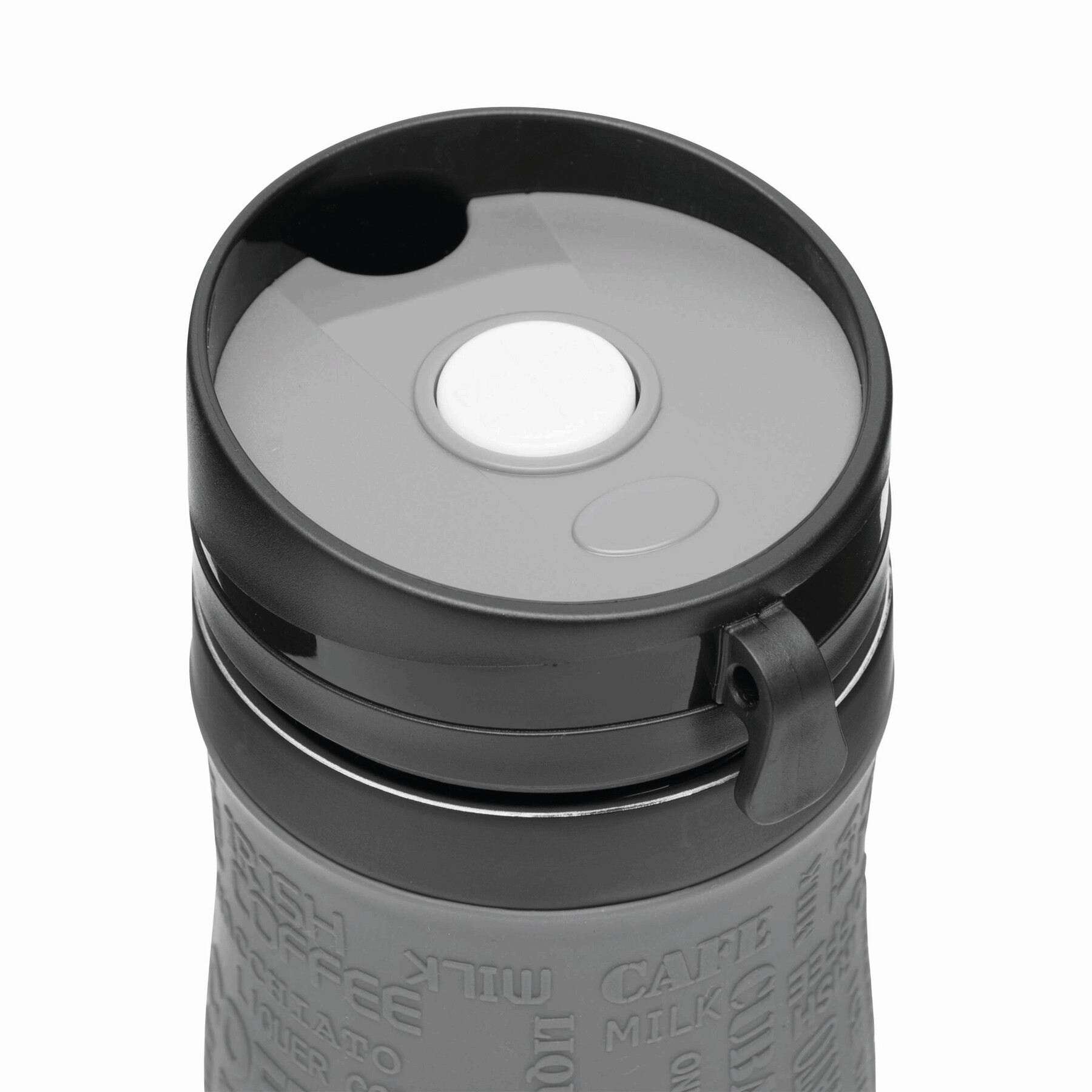 Isolierbecher GOLDEN DREAM, grau, schwarz