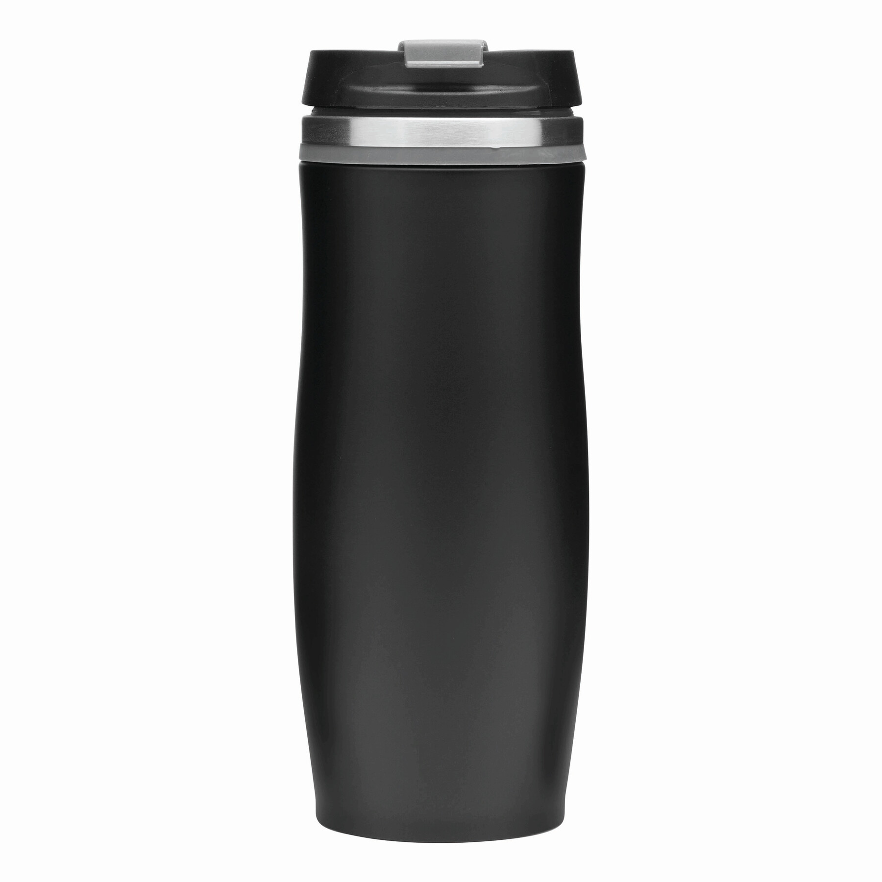 Isolierbecher DARK CREMA, grau, schwarz